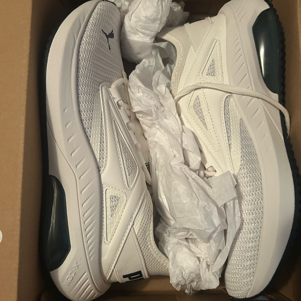 Puma women’s White Athletic Shoes